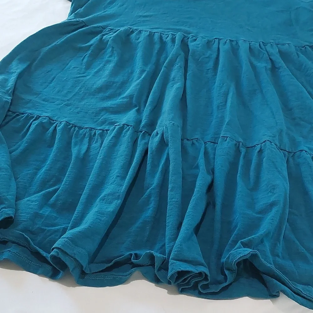 Terra & Sky Teal Dress. Size 1X. So Comfortable . - Picture 2 of 8